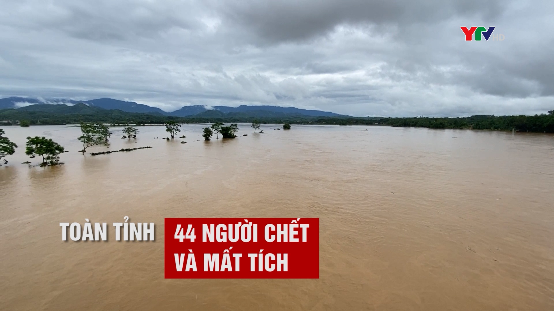 Yên Bái: 44 người chết và mất tích do bão số 3