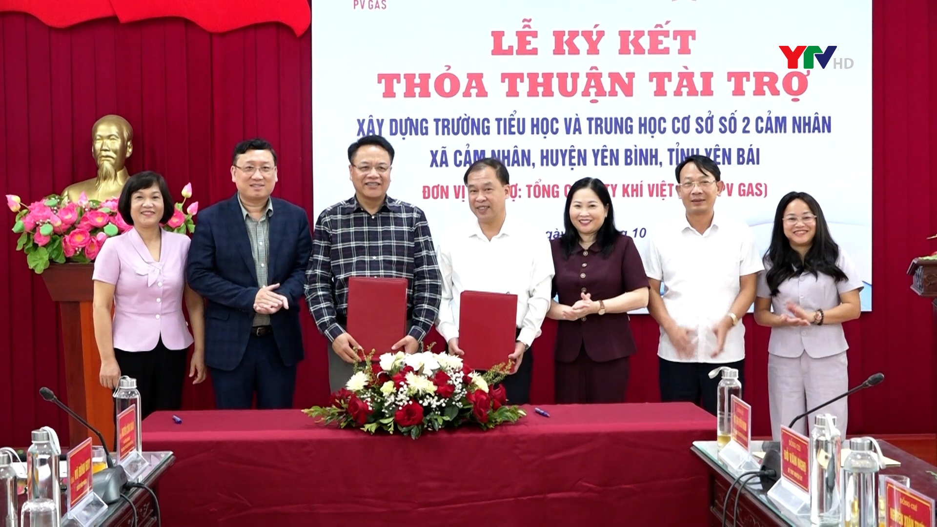 Tổng Công ty Khí Việt Nam hỗ trợ xây dựng Trường Tiểu học và THCS số 2 Cảm Nhân, huyện Yên Bình