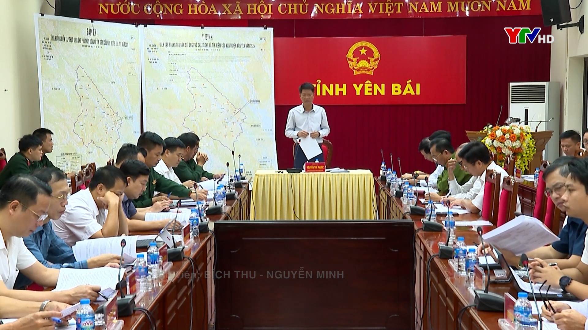 Triển khai nhiệm vụ diễn tập phòng thủ dân sự, ứng phó cháy rừng và tìm kiếm cứu nạn huyện Văn Yên năm 2024