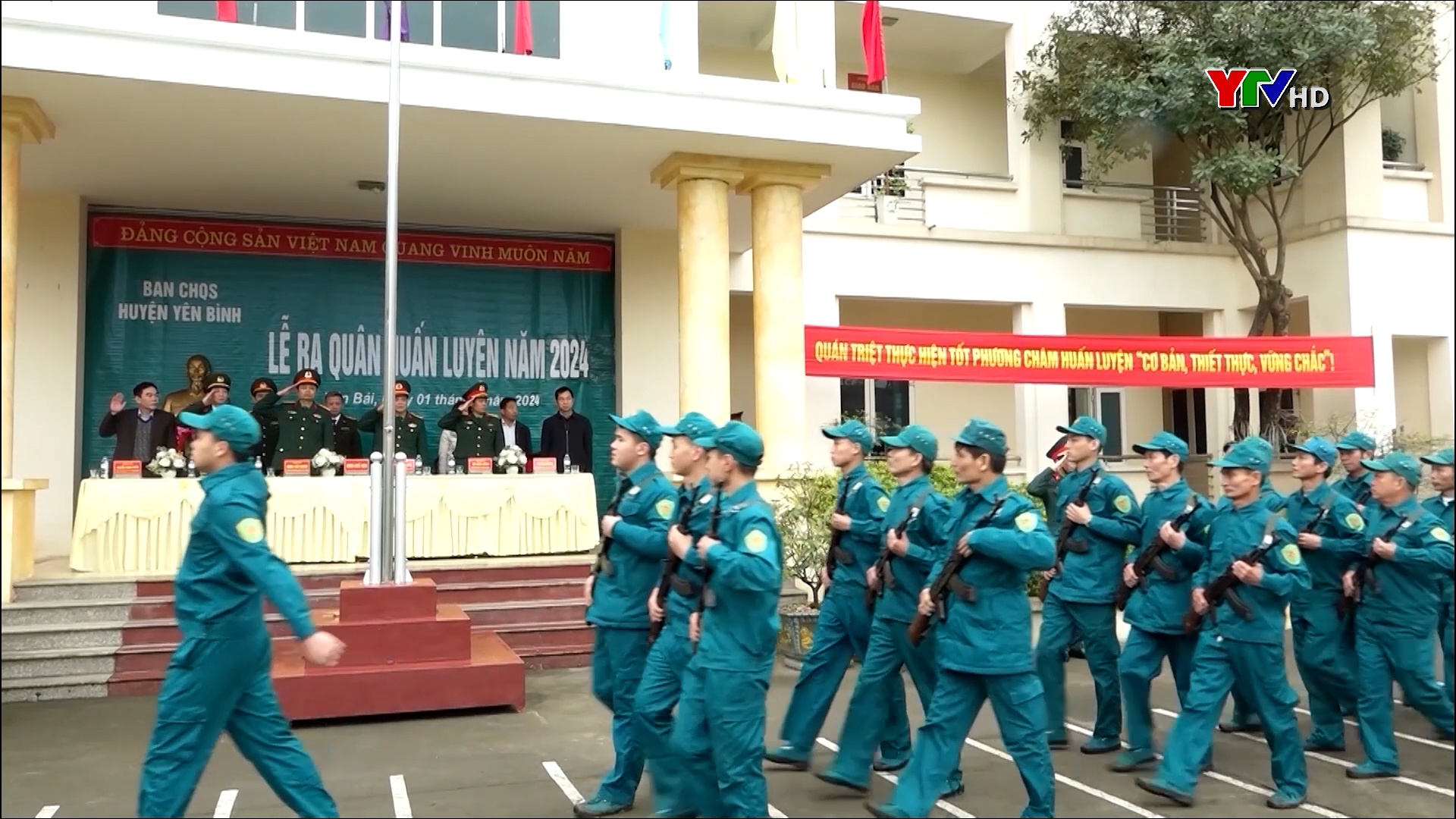 Ban CHQS huyện Yên Bình - Điển hình trong phong trào "Thi đua Quyết thắng"