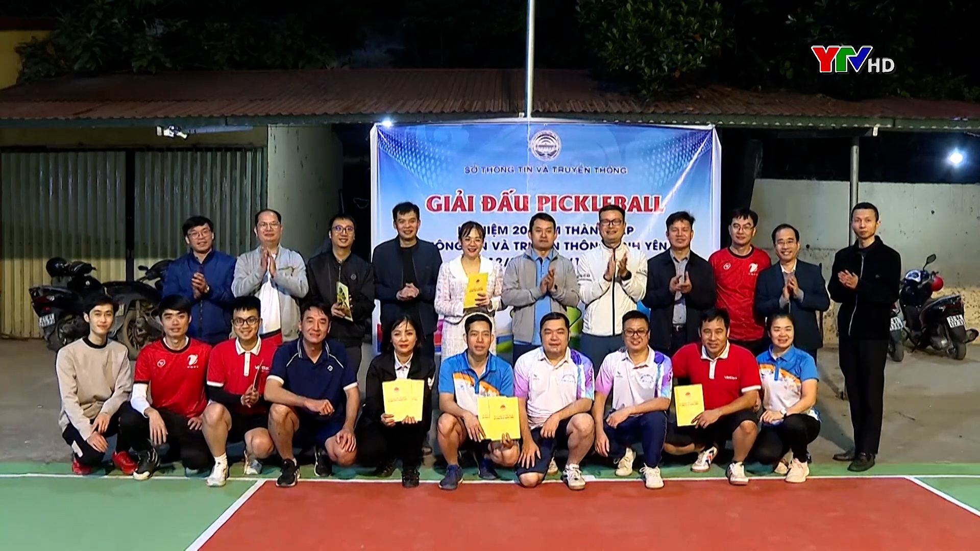 Giải Pickleball chào mừng kỷ niệm 20 năm Ngày thành lập Sở Thông tin và Truyền thông