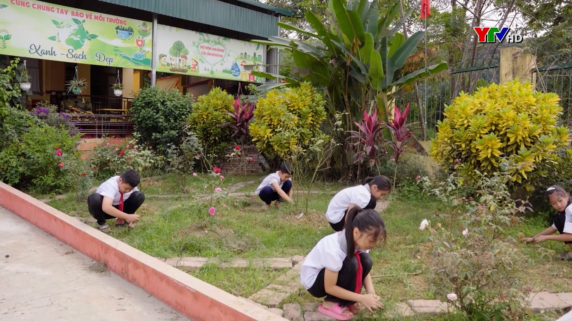 Trấn Yên lan tỏa mô hình "trường học xanh"