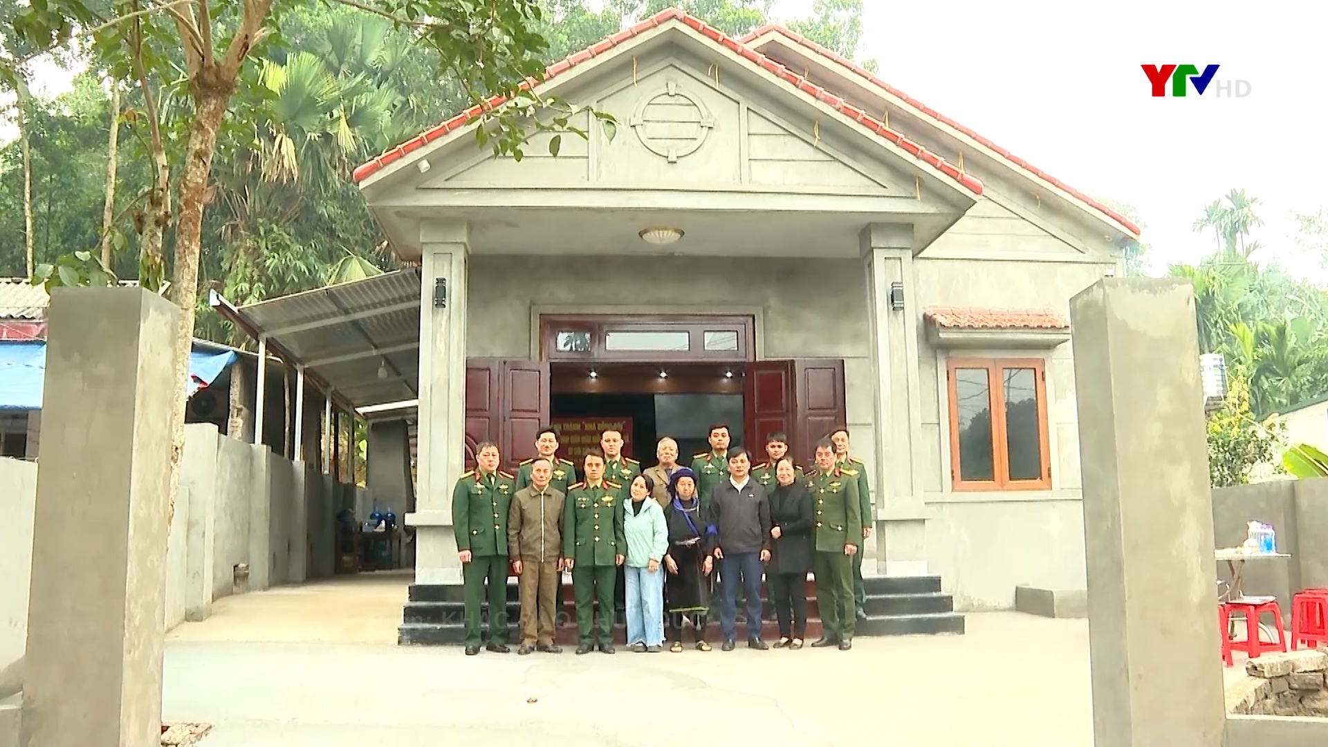 Bộ CHQS tỉnh Yên Bái bàn giao "Nhà đồng đội" tại thành phố Yên Bái