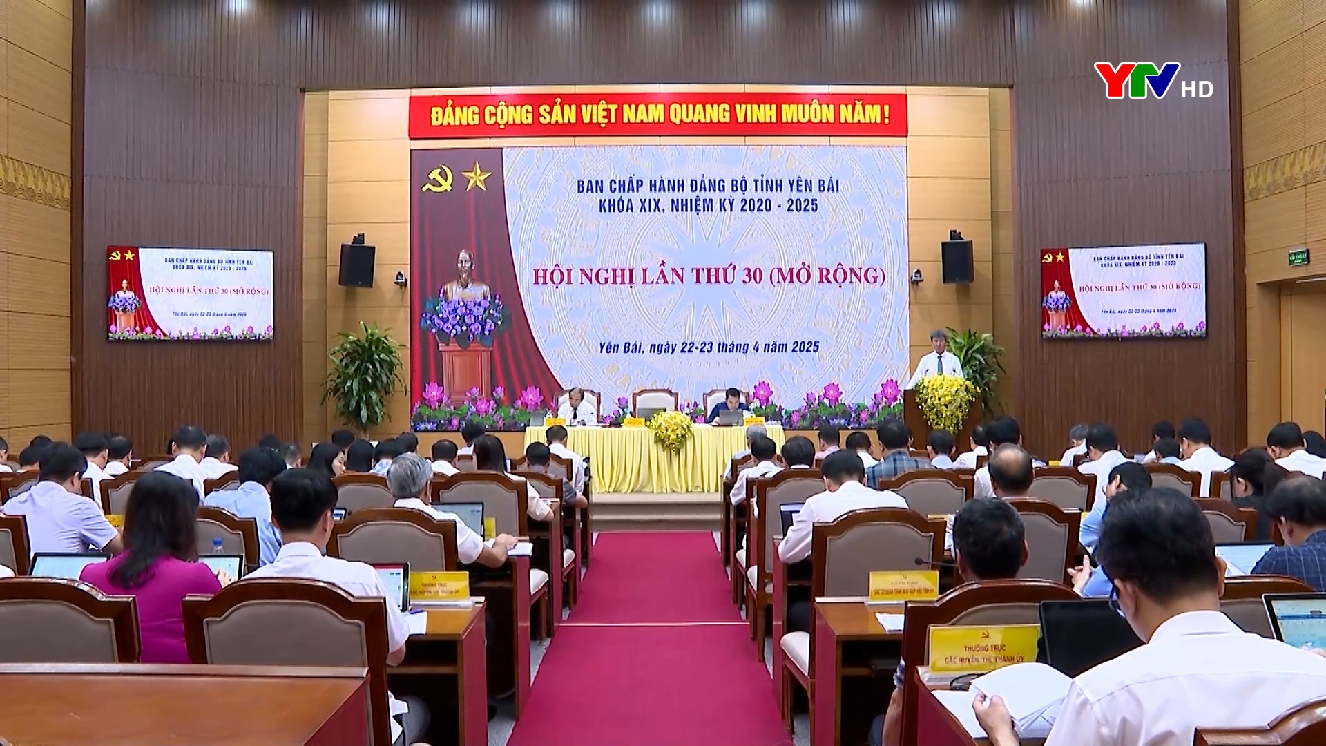 Khai mạc Hội nghị Ban Chấp hành Đảng bộ tỉnh Yên Bái lần thứ 30 (mở rộng)