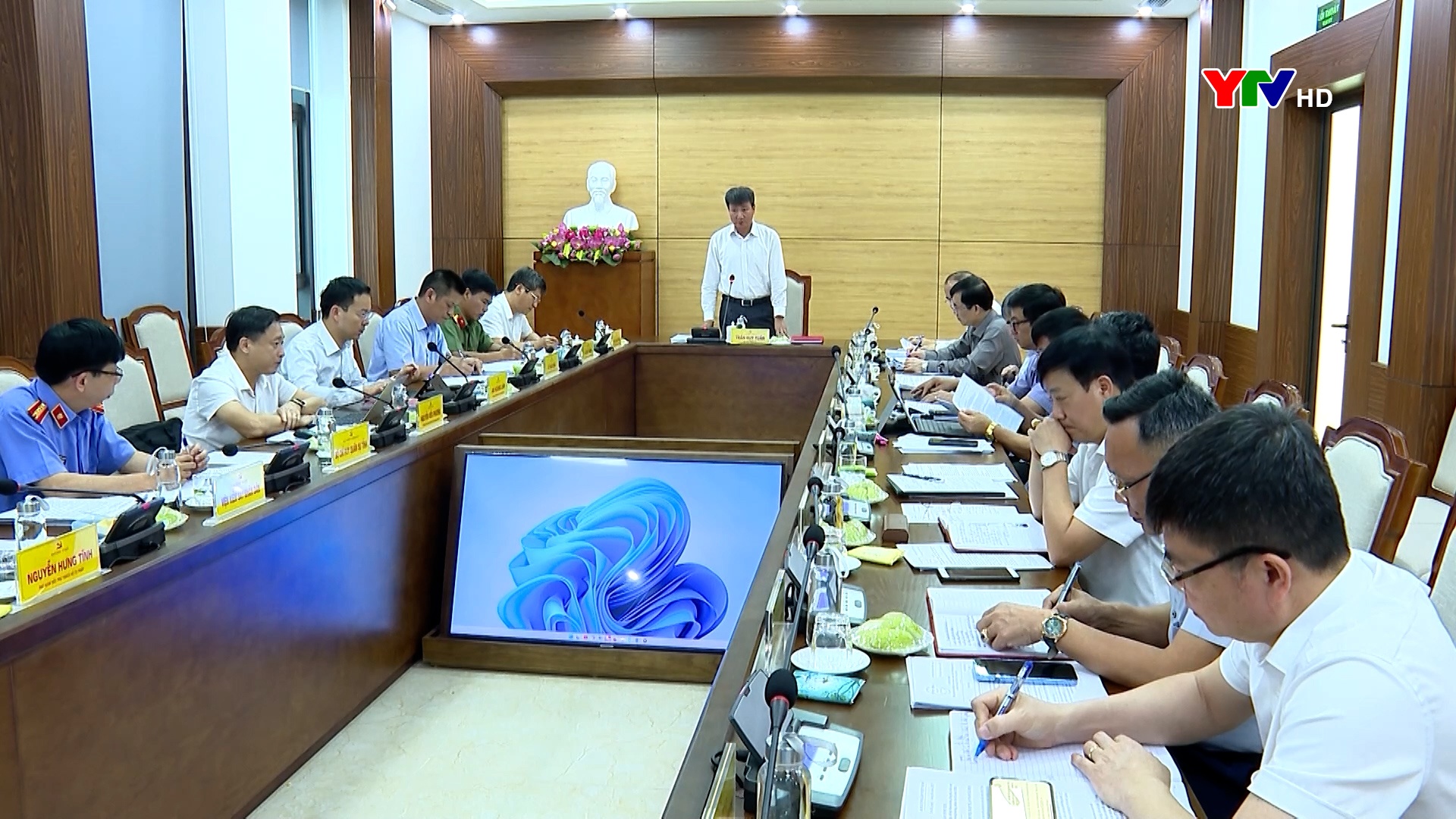 Yên Bái giao ban Khối các cơ quan Nội chính tỉnh và Phiên họp thứ 12 của Ban Chỉ đạo phòng, chống tham nhũng, lãng phí, tiêu cực tỉnh