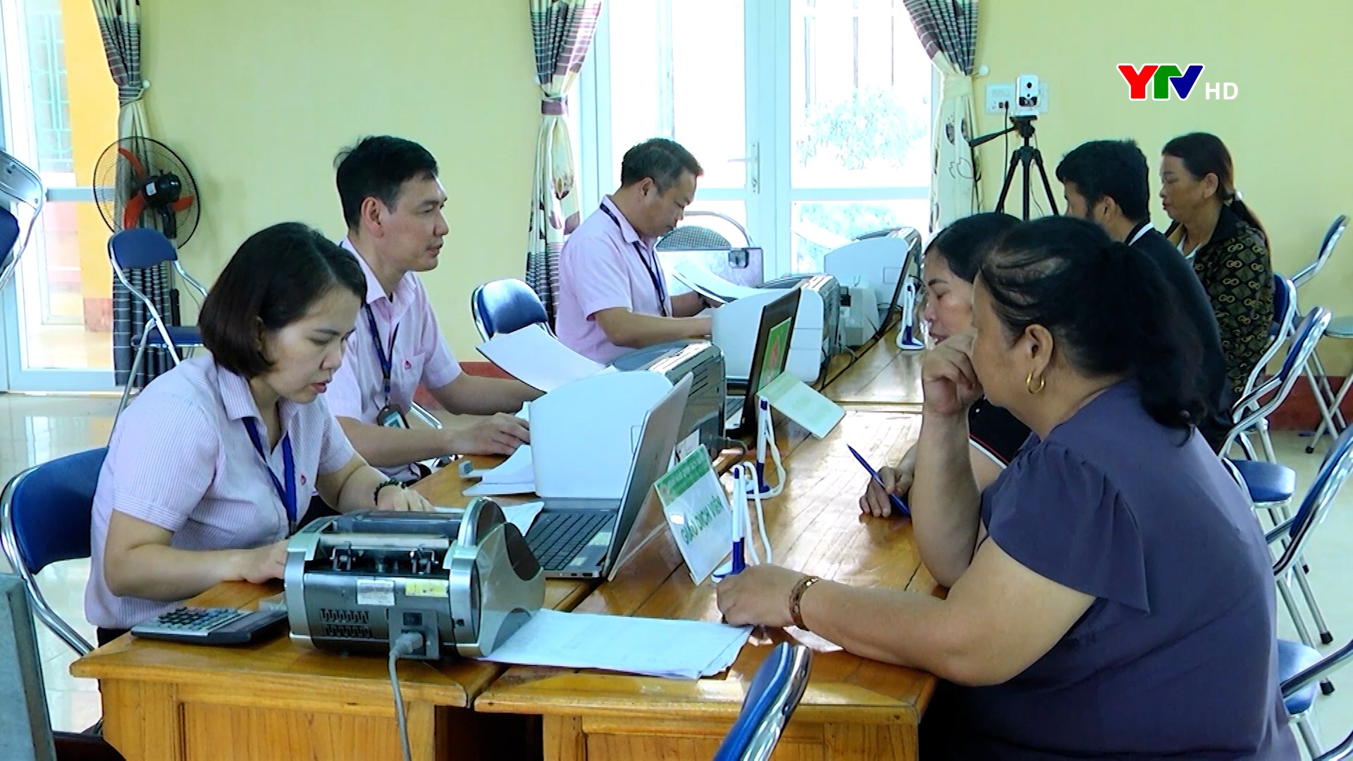 Phòng Giao dịch Ngân hàng CSXH huyện Trấn Yên - Điểm tựa của người nghèo