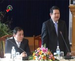 Đoàn công tác tỉnh Lào Cai chúc Tết tỉnh Yên Bái