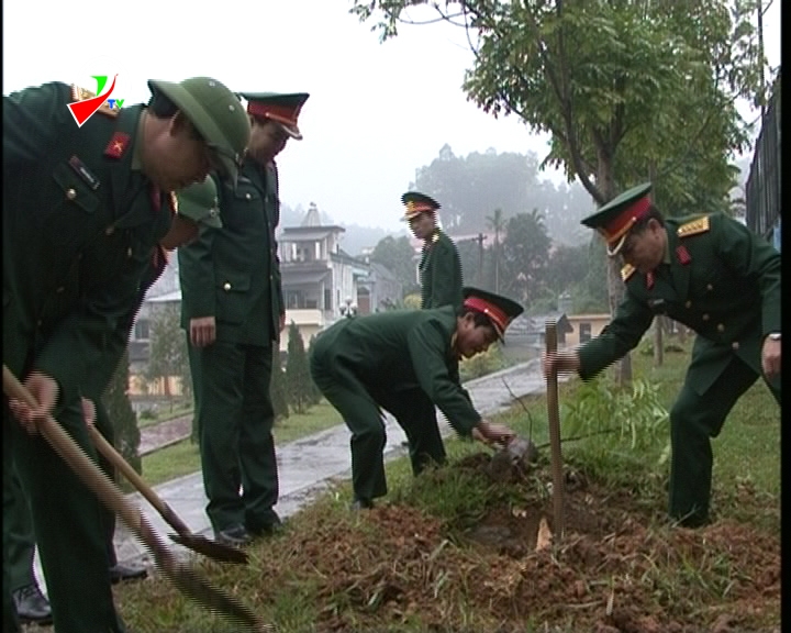 Các đơn vị, địa phương tổ chức ra quân trồng cây đầu xuân