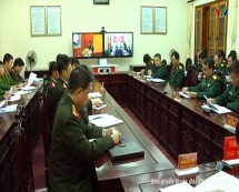 Bộ Quốc phòng và Bộ Công an phối hợp tổ chức Hội nghị trực tuyến đánh giá kết quả thực hiện Nghị định 77 của Chính phủ