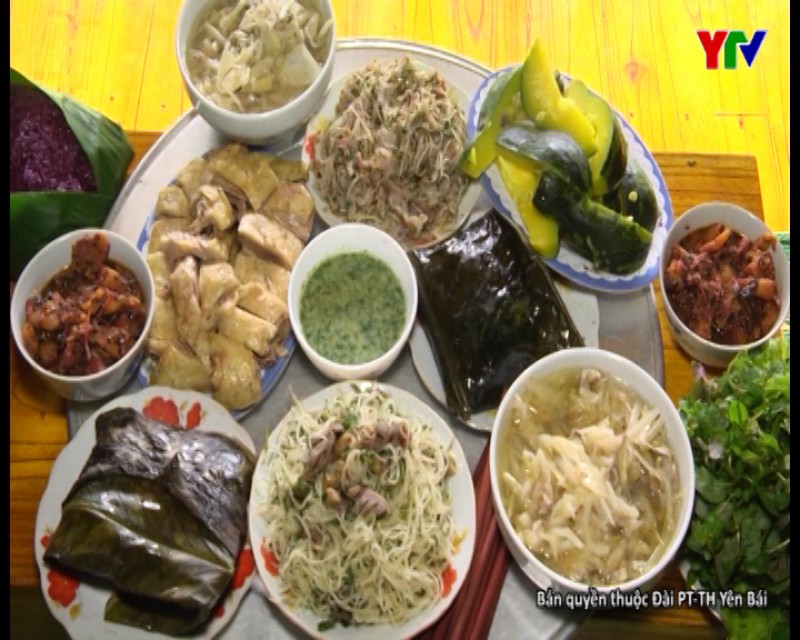 Những món ăn đặc sắc của người Tày ở Lục Yên