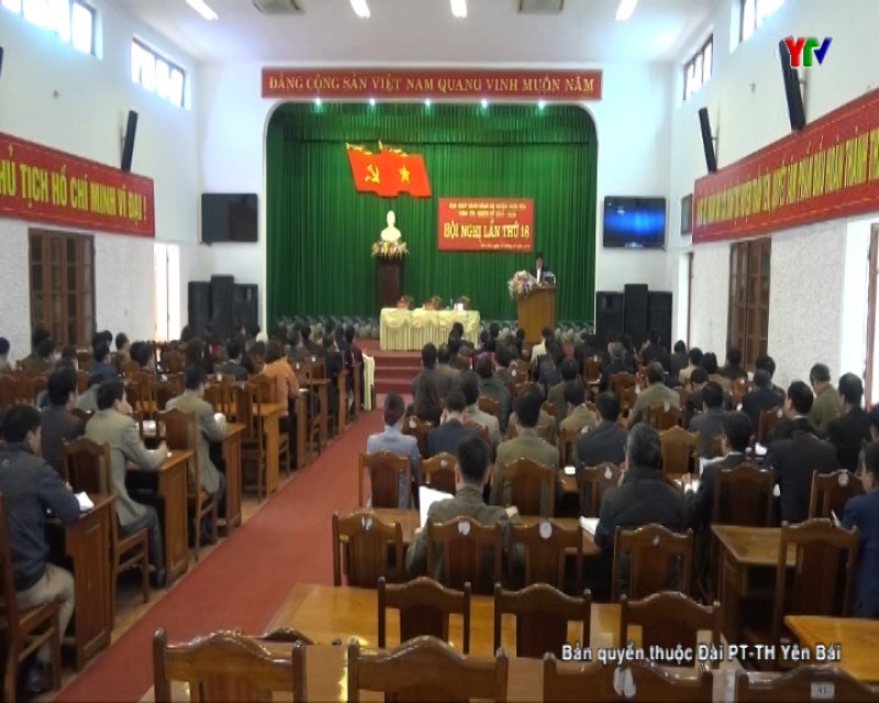 Hội nghị lần thứ 16 - BCH Đảng bộ huyện Trấn Yên