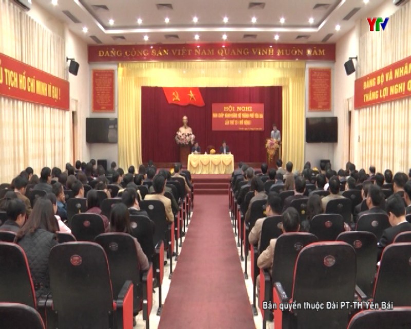 BCH Đảng bộ Thành phố Yên Bái tổ chức Hội nghị lần thứ 23 (mở rộng)