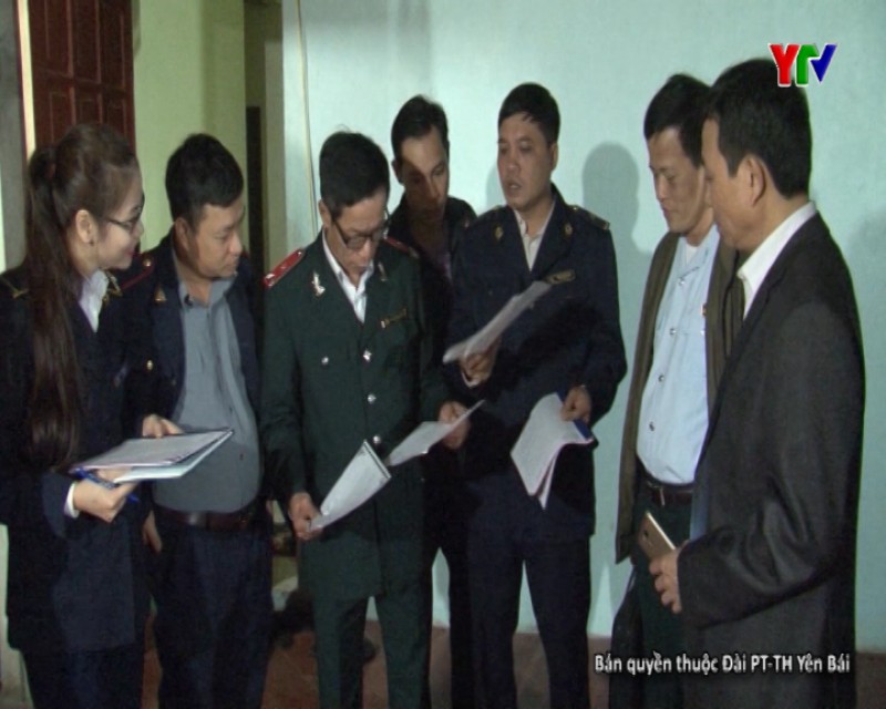 Chi cục Chăn nuôi và Thú y tỉnh kiểm tra các cơ sở giết mổ gia súc tại huyện Trấn Yên
