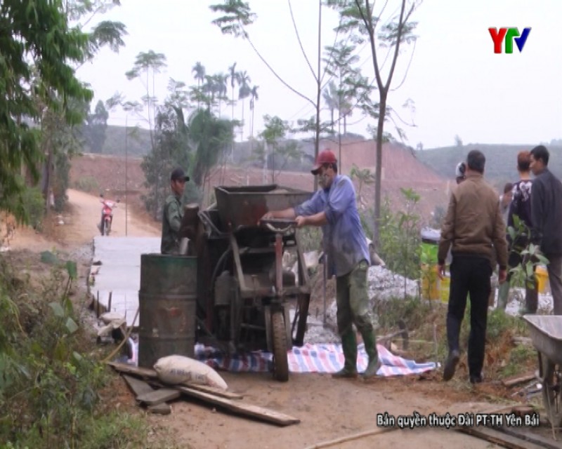 Xã Việt Cường huyện Trấn Yên nỗ lực cán đích nông thôn mới