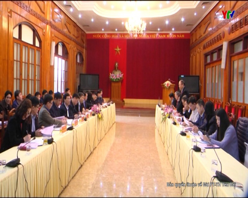 Đoàn giám sát của Ủy ban Tài chính - Ngân sách Quốc hội làm việc với UBND tỉnh