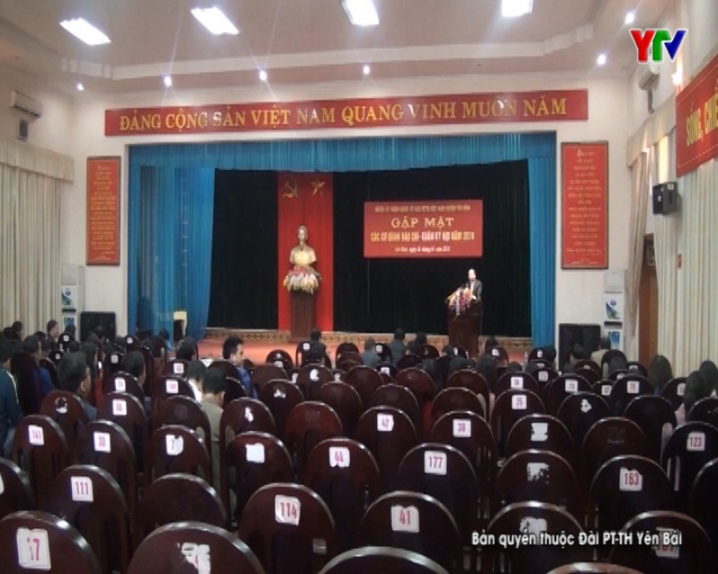 Huyện Yên Bình gặp mặt các cơ quan báo chí nhân dịp Tết Nguyên đán Kỷ Hợi 2019