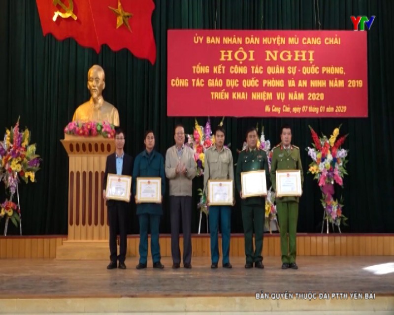 Huyện Mù Cang Chải triển khai công tác quân sự - quốc phòng năm 2020