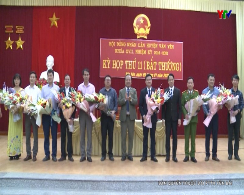 Phó Bí thư Thường trực Huyện ủy Văn Yên Hà Đức Anh được bầu giữ chức Chủ tịch HĐND huyện Văn Yên
