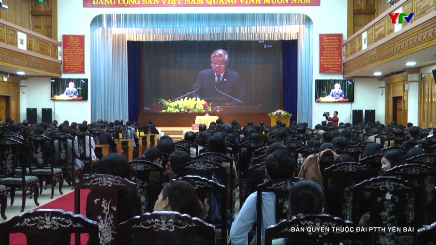 Yên Bái tham dự Hội thảo khoa học cấp Quốc gia “Đảng Cộng sản Việt Nam - Trí tuệ, bản lĩnh, đổi mới vì độc lập dân tộc và chủ nghĩa xã hội”