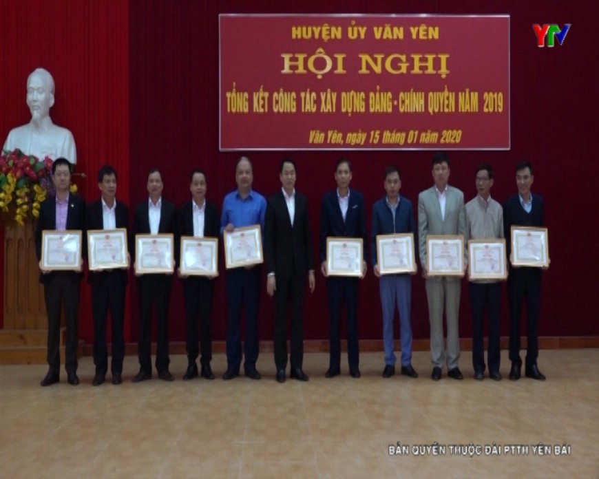Đảng bộ huyện Văn Yên triển khai nhiệm vụ công tác năm 2020