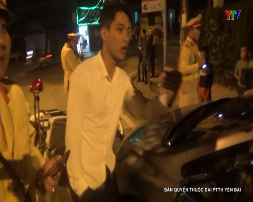 Yên Bái: Vi phạm nồng độ cồn, tài xế bị xử phạt 44 triệu đồng