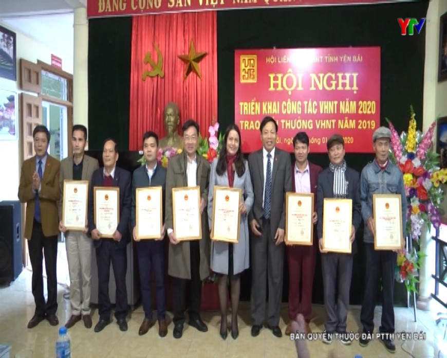 34 tác phẩm được trao giải Văn học Nghệ thuật tỉnh Yên Bái năm 2019