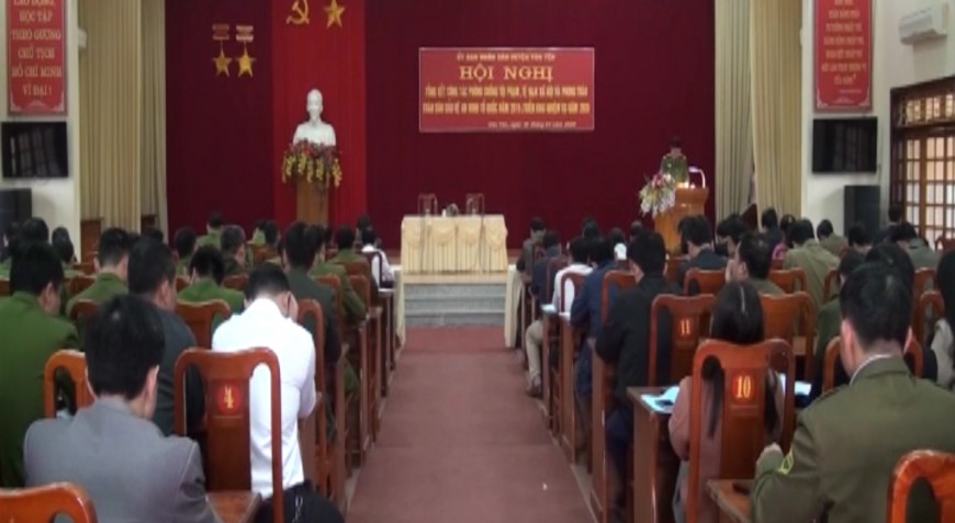 Huyện Văn Yên triển khai xây dựng phong trào toàn dân bảo vệ ANTQ
