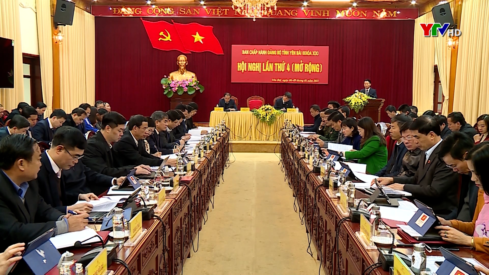 Khai mạc Hội nghị Ban Chấp hành Đảng bộ tỉnh Yên Bái lần thứ 4 (mở rộng)
