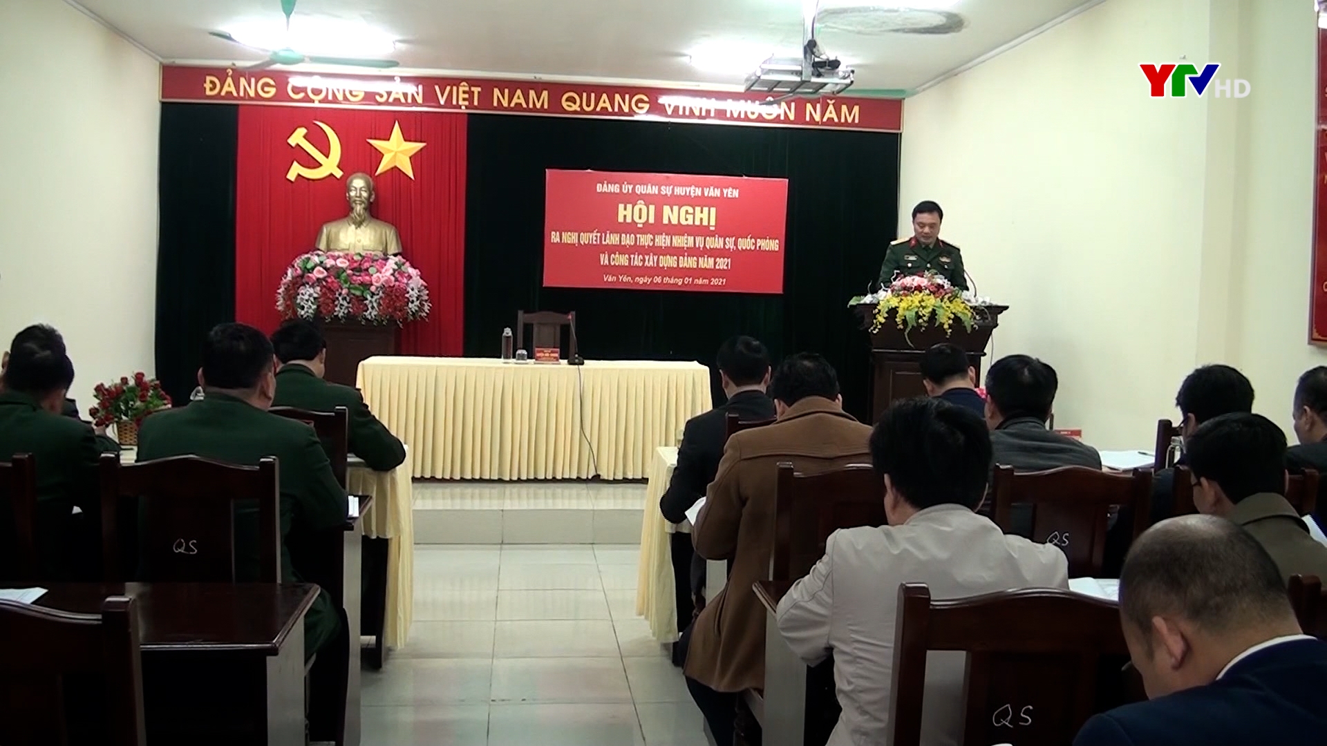 Đảng ủy quân sự thị xã Nghĩa Lộ và huyện Văn Yên ra nghị quyết lãnh đạo thực hiện nhiệm vụ năm 2021