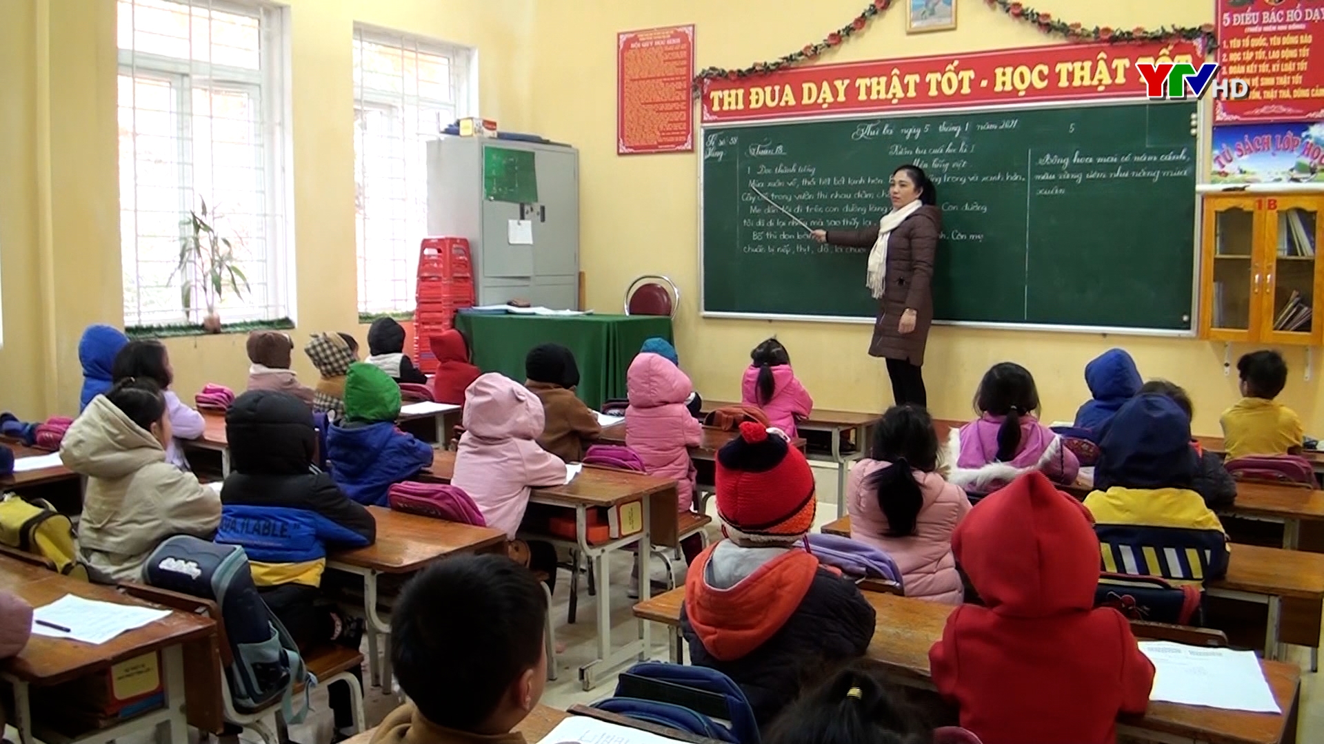 Huyện Văn Yên tăng cường phòng, chống rét cho học sinh