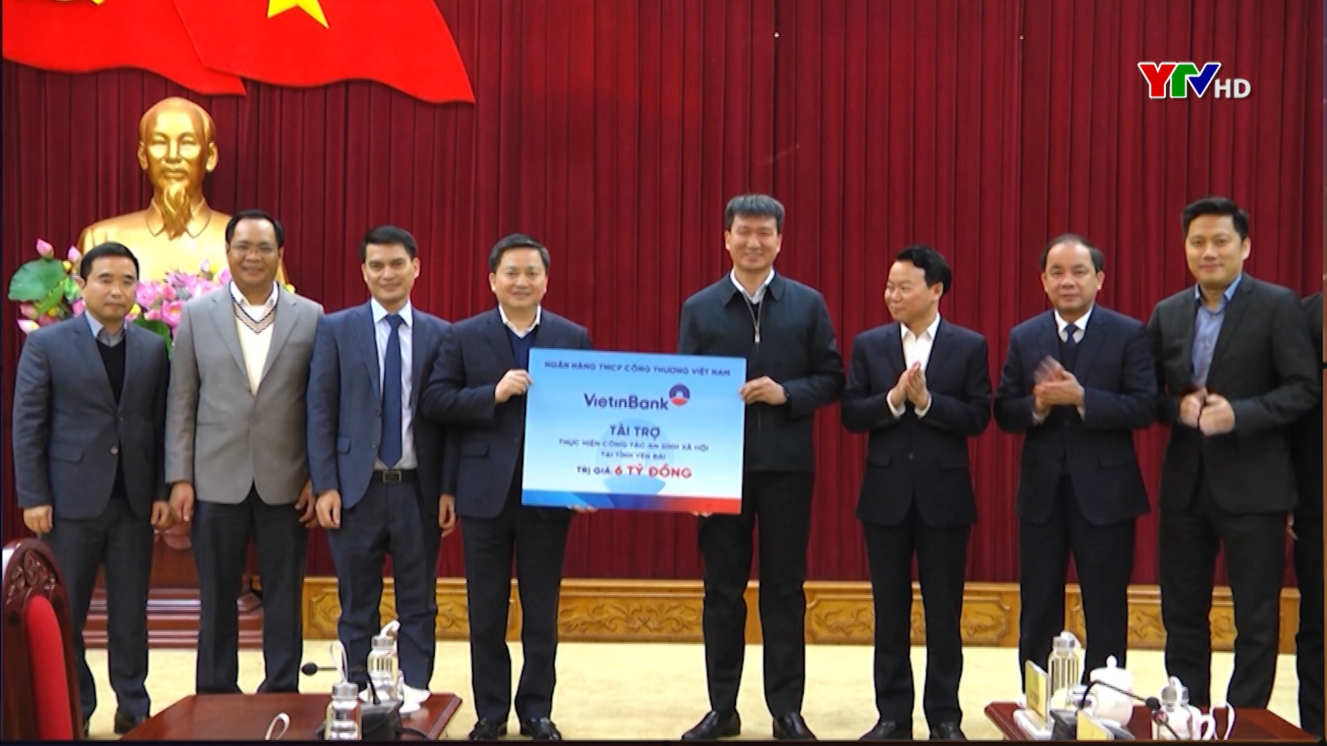 Ban Thường vụ Tỉnh ủy làm việc với Đoàn công tác của Ngân hàng Thương mại cổ phần Công thương Việt Nam
