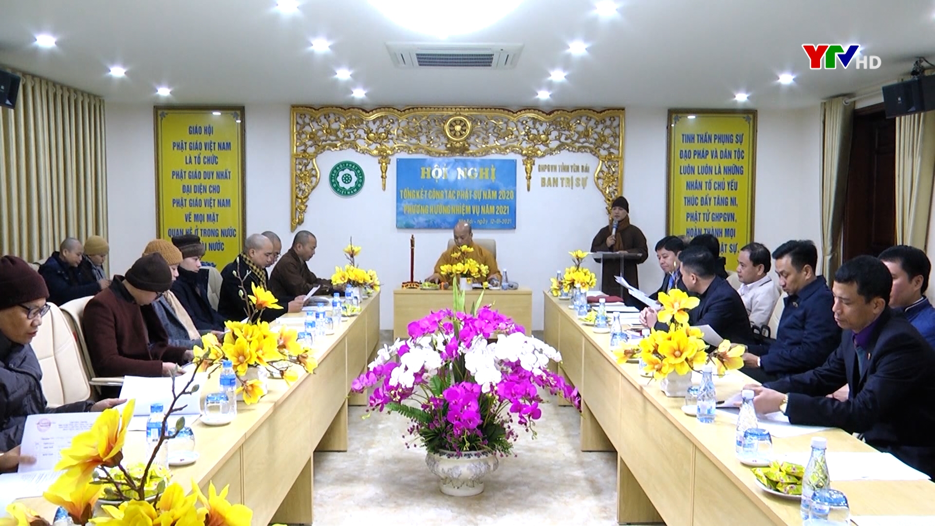 Ban Trị sự Giáo hội Phật giáo tỉnh Yên Bái triển khai nhiệm vụ năm 2021
