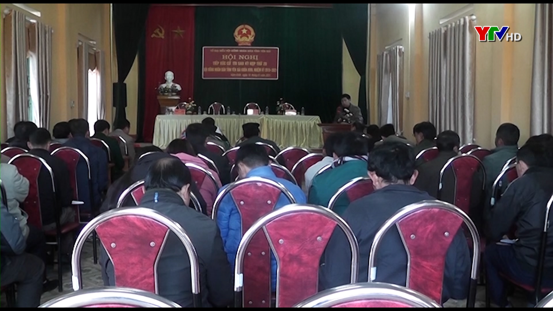 Tổ đại biểu HĐND tỉnh tiếp xúc cử tri huyện Mù Cang Chải
