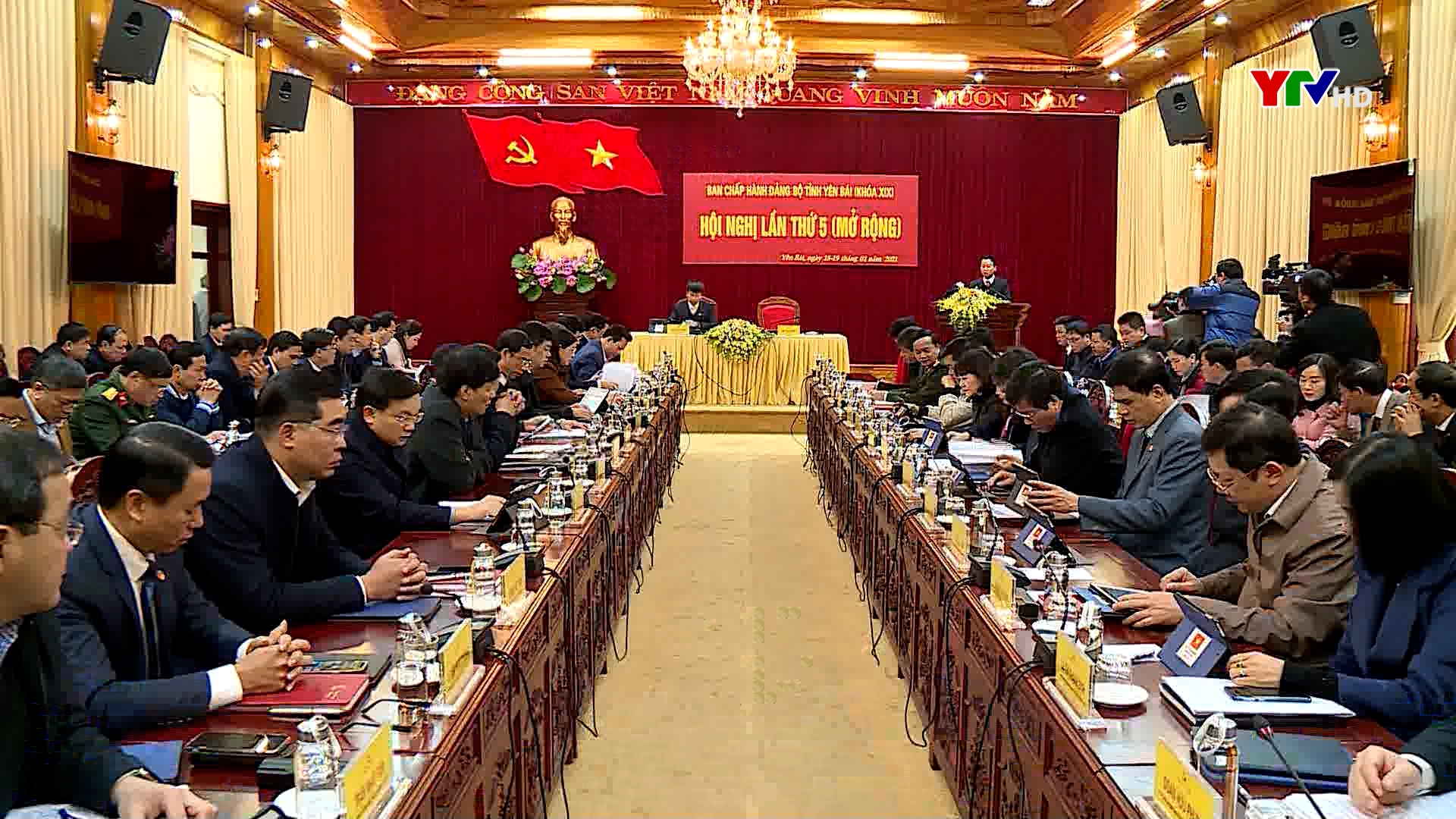 Khai mạc Hội nghị Ban Chấp hành Đảng bộ tỉnh Yên Bái lần thứ 5 ( mở rộng)