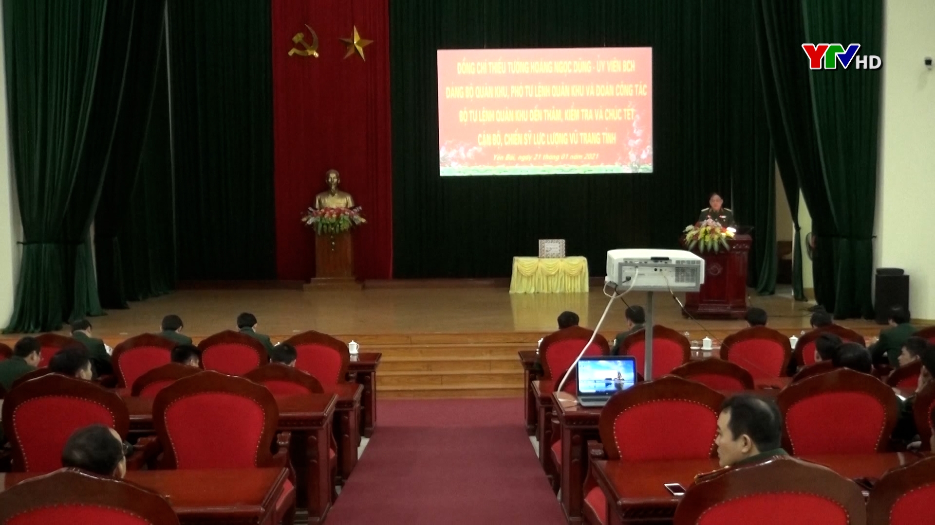 Bộ Tư lệnh Quân khu 2 kiểm tra công tác sẵn sàng chiến đấu tại Bộ CHQS tỉnh Yên Bái