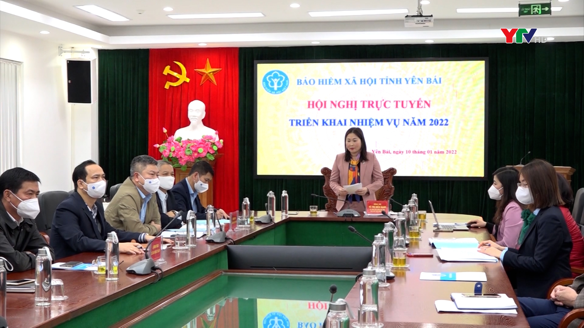 Bảo hiểm xã hội Việt Nam tổ chức Hội nghị trực tuyến triển khai nhiệm vụ năm 2022