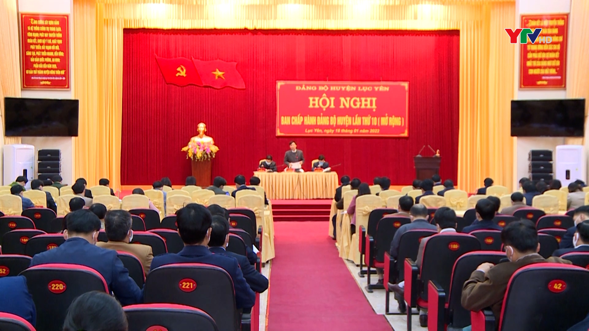 Ban Chấp hành Đảng bộ huyện Lục Yên triển khai nhiệm vụ năm 2022