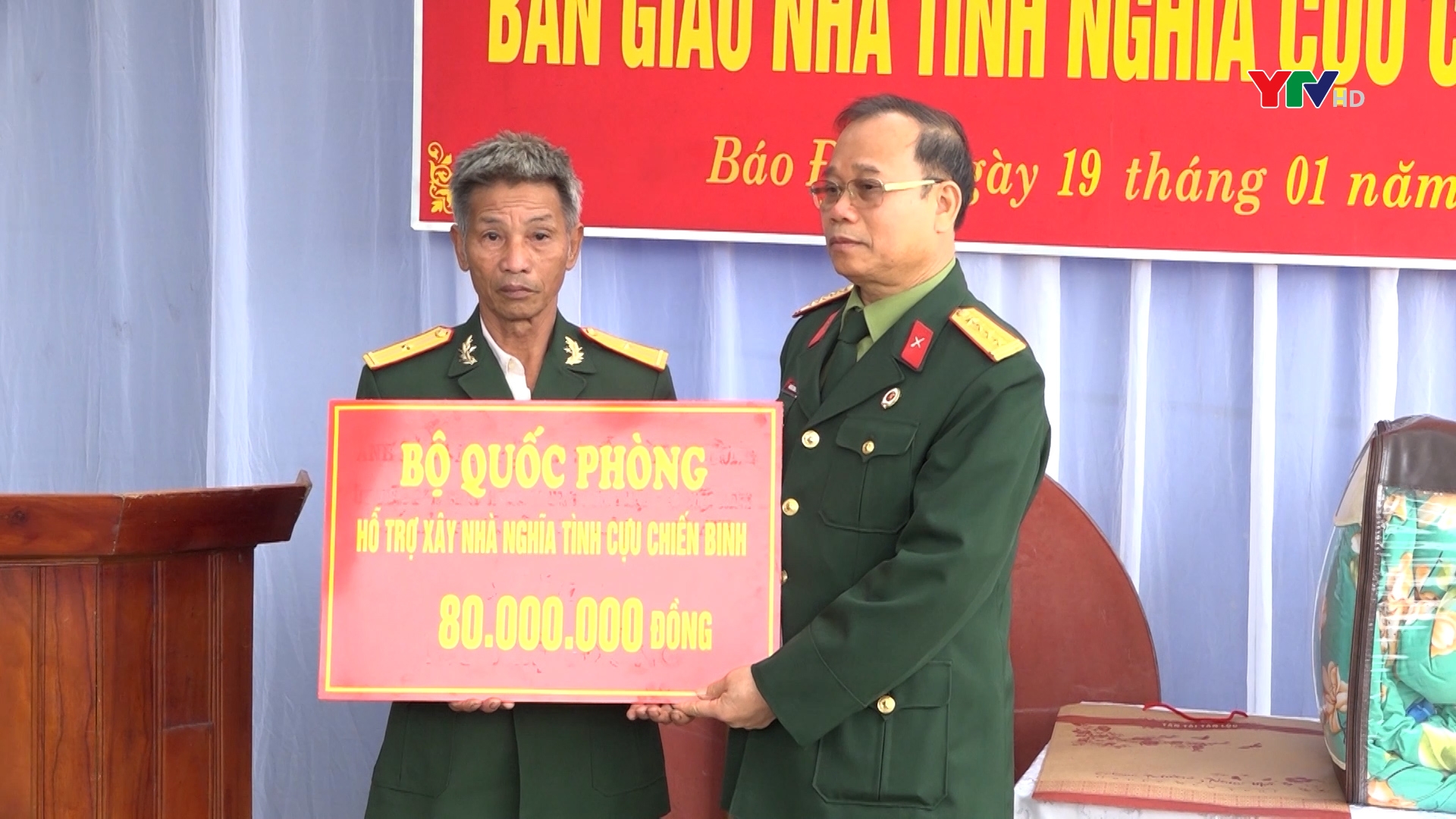 Hội CCB tỉnh trao nhà cho hội viên khó khăn tại huyện Trấn Yên