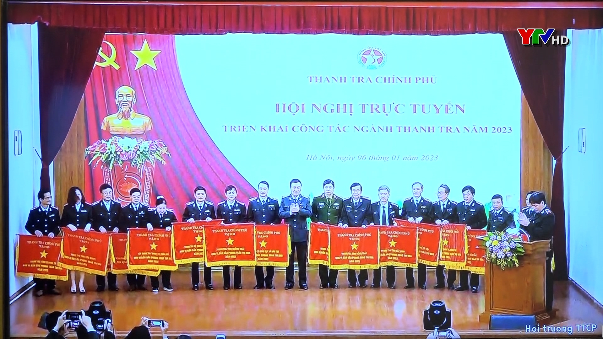 Yên Bái tham dự Hội nghị trực tuyến toàn quốc triển khai công tác Thanh tra năm 2023