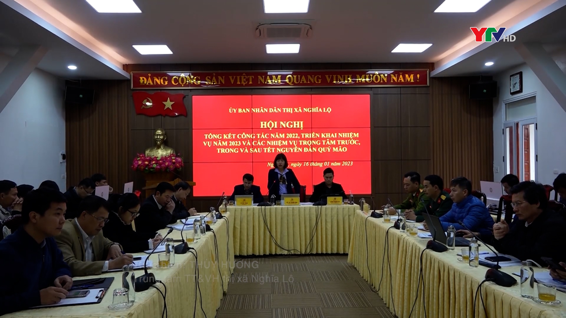 Huyện Yên Bình và thị xã Nghĩa Lộ triển khai các nhiệm vụ dịp Tết Nguyên đán Quý Mão năm 2023