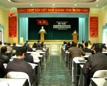 Đảng bộ thị xã Nghĩa Lộ tổ chức hội nghị cán bộ chủ chốt tháng 2