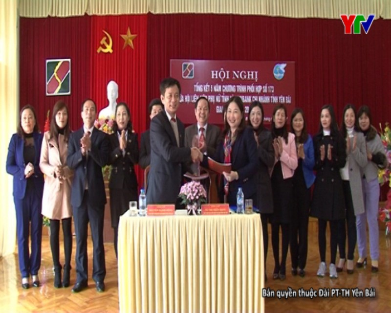 Hội LHPN và Ngân hàng NN&PTNT chi nhánh tỉnh Yên Bái ký kết quy chế phối hợp