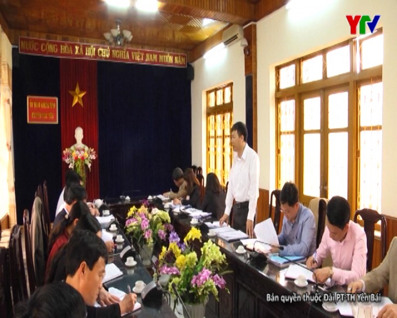 Giám sát việc thực hiện chính sách pháp luật về cải cách bộ máy hành chính tại Lục Yên