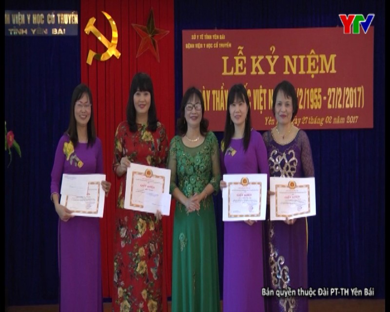 Bệnh viện Y học cổ truyền Yên Bái kỷ niệm 62 năm ngày thầy thuốc Việt Nam