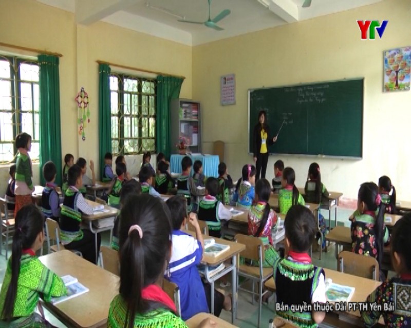 Yên Bái tăng cường tiếng Việt cho học sinh vùng dân tộc thiểu số