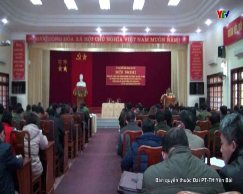 Huyện Văn Yên tổng kết công tác phòng chống tội phạm, tệ nạn xã hội