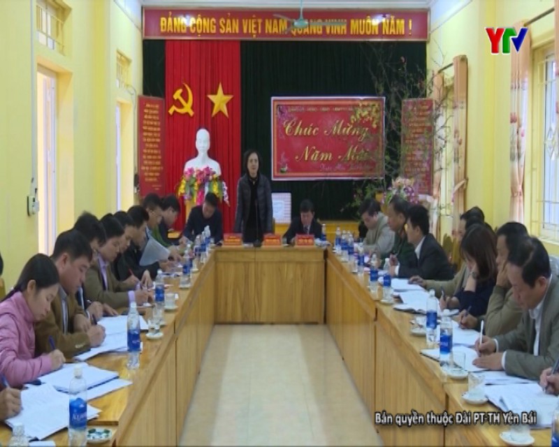 Đ/c Bí thư Tỉnh ủy Phạm Thị Thanh Trà làm việc tại huyện Văn Chấn và huyện Trạm Tấu