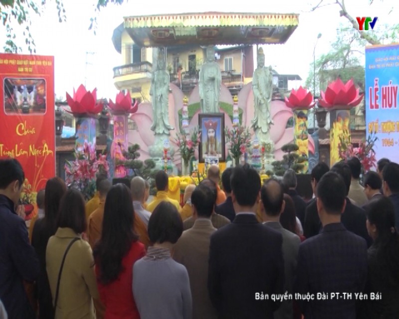 Chùa Tùng Lâm -  Thành phố Yên Bái tổ chức Lễ húy nhật Sư tổ Thích Đàm Phúc