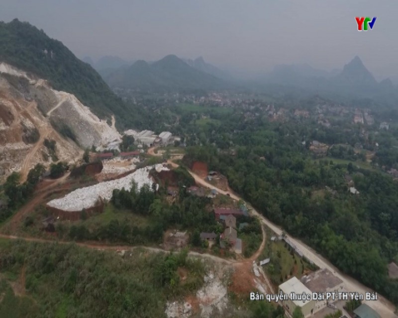 Lục Yên đẩy mạnh phát triển công nghiệp đá trắng