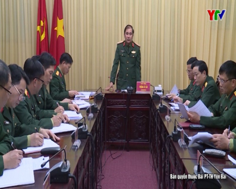 Bộ Tư lệnh Quân khu 2 kiểm tra công tác quân sự - quốc phòng tại Bộ CHQS tỉnh